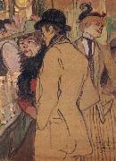 Henri  Toulouse-Lautrec Alfred la Guigne Germany oil painting artist